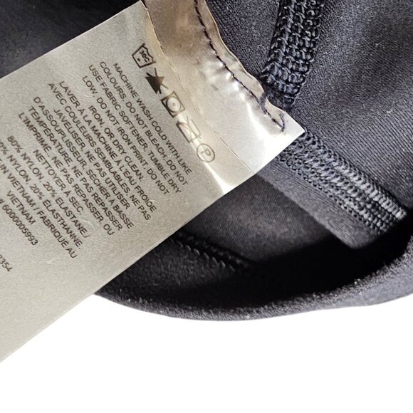 Aritzia TNAction Buttersoft Cropped Short Sleeve Tee, Black, Size 2XS - Picture 5 of 7